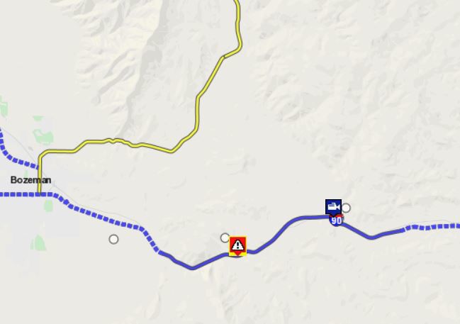 I90 bozeman wreck